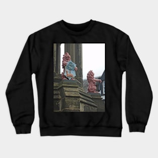 The Bruce Fountain, Falkirk, Scotland Crewneck Sweatshirt